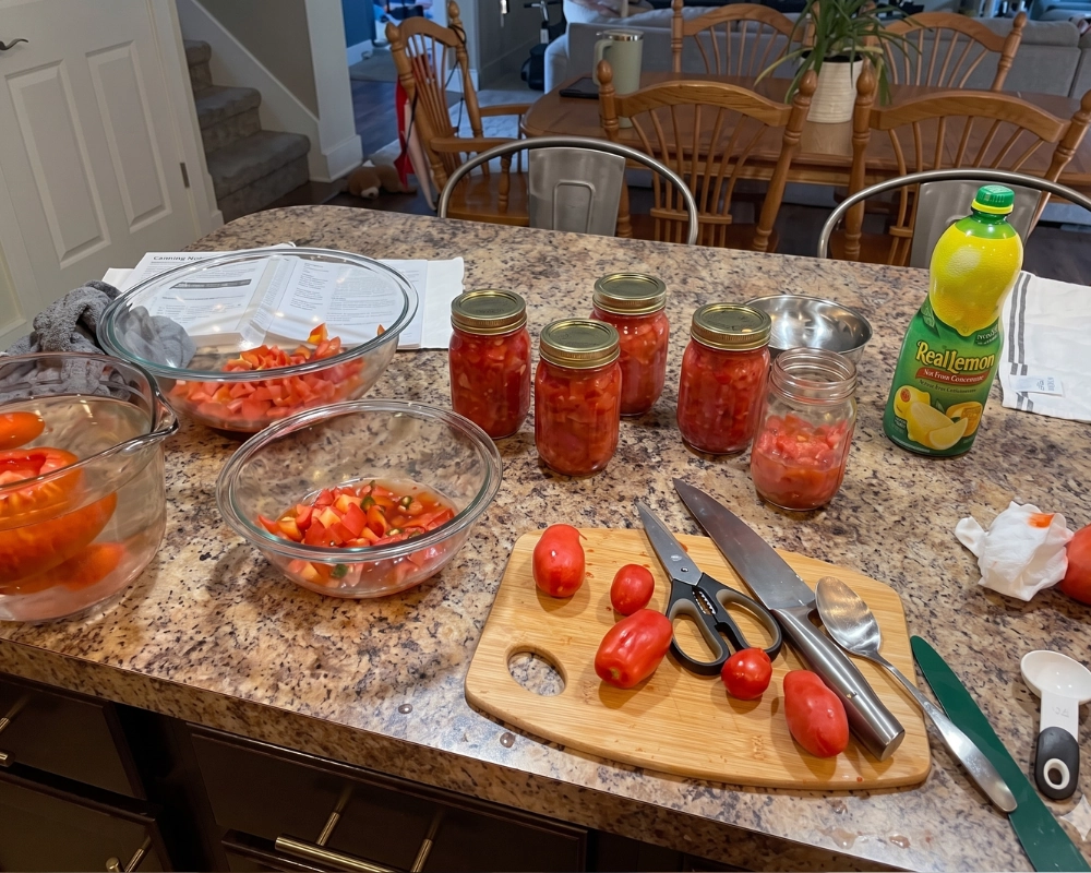Home economics food preservation at the MI-IMPACT Can Dry Freeze program