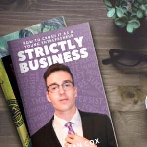 Cover of Strictly Business, the book read in the MI-IMPACT Virtual Book Club